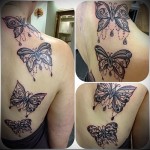 Butterfly tattoo - fotografii de tatuaje cu fluturi