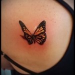 Butterfly tattoo - fotografii de tatuaje cu fluturi