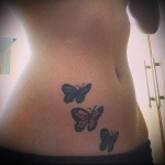 Butterfly tattoo - fotografii de tatuaje cu fluturi