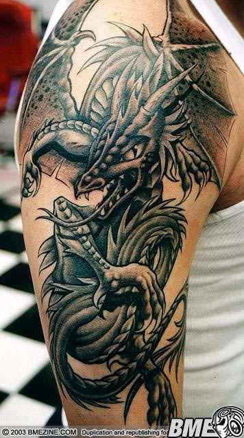 Dragon dragon valori și fotografii, schițe și idei de tatuaje dragon pentru bărbați și fete