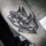 Tatuaj rinocer sensul, schițe, fotografii de tatuaje reale