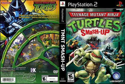 Teenage Mutant Ninja Turtles törni-up (befejezés), népi játékok (teknősök) Teenage Mutant Ninja Turtles törni-up (befejezés), népi játékok