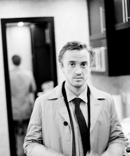 Tom Felton a rămas neobservat în mulțimea fanilor epicului 