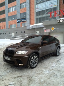 Tinting bmw la Moscova