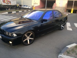 Tinting bmw la Moscova