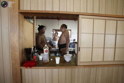 Тренування борців сумо - просто цікаво