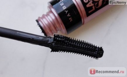 Туш для вій maybelline lash sensational віяловий обсяг інтенсивно-чорний - «новинка в россии від