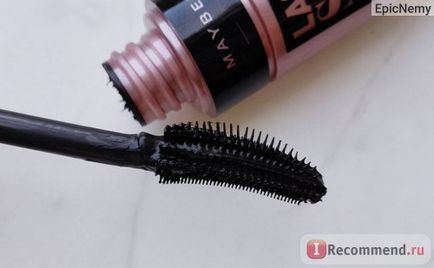 Туш для вій maybelline lash sensational віяловий обсяг інтенсивно-чорний - «новинка в россии від