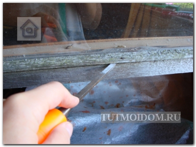 Tutmoydom - atelier pentru barbati - repararea ferestrelor din lemn