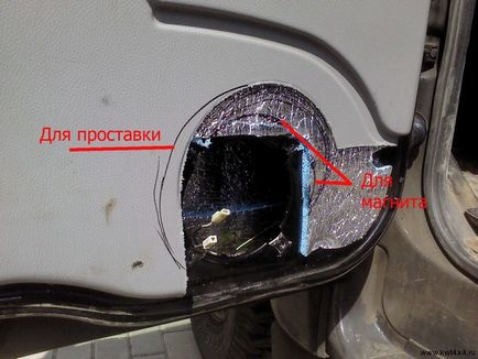 Instalarea unei acustice componente de 16 inch hertz dsk 165 în clubul UAZ patriot-kilowatt
