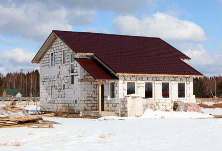 Szigetelés a ház egy bárban, gázbeton, tégla - Lakóingatlanok - az újság (fa) Szigetelés a ház egy bárban, gázbeton, tégla - Lakóingatlanok - újság