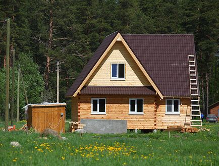 Szigetelés a ház egy bárban, gázbeton, tégla - Lakóingatlanok - az újság (tégla) Szigetelés a ház egy bárban, gázbeton, tégla - Lakóingatlanok - újság