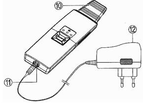 Îngrijire facială - instrucțiuni pentru ultrasunete scruber fox argintiu kd-8010