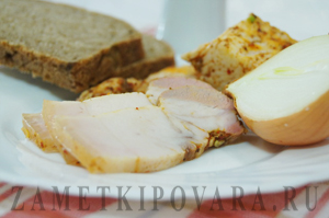 Főtt szalonna fokhagymás adzhika, egyszerű receptek képekkel (adzhika) Főtt szalonna fokhagymás adzhika, egyszerű receptek képekkel