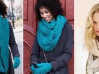 Alegeți o eșarfă tricotată, un asistent de modă, sfaturi de modă și tendințe