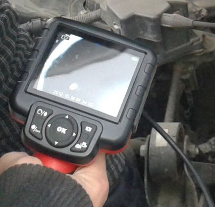 Diagnosticarea pe teren a motorului auto cu un endoscop la Moscova de la companie - ajutor auto - afla