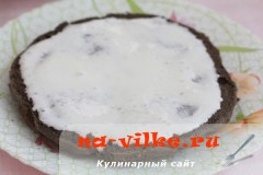 Вкусна домашна птица череша торта със заквасена сметана - рецепта със снимка