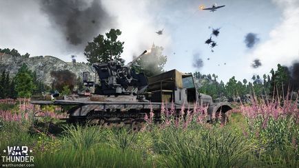 У war thunder спільні бої на літаках і танках вже доступні