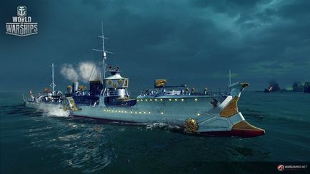 У world of warships можна буде фарбувати кораблі під аніме