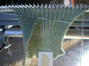 Mașini de tricotat, mașină de tricotat cu două straturi