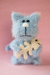 Tricotate și pisici pe bază de jucării tani orobets - jucării tricotate - modele de tricotat -