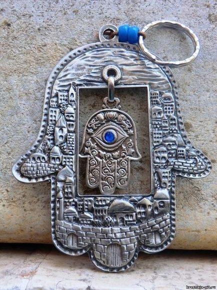 Hamsa vagy keze Fatima - együtt utaznak (szardella) Hamsa vagy keze Fatima - utazunk együtt