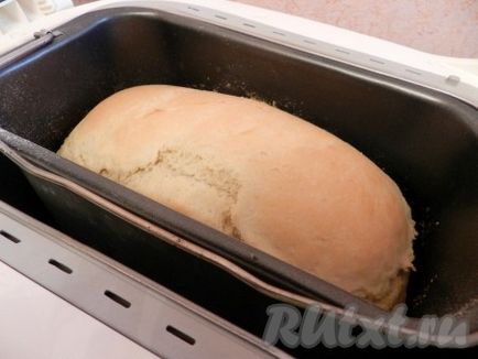 Pâine de coacere rapidă într-un producător de paine