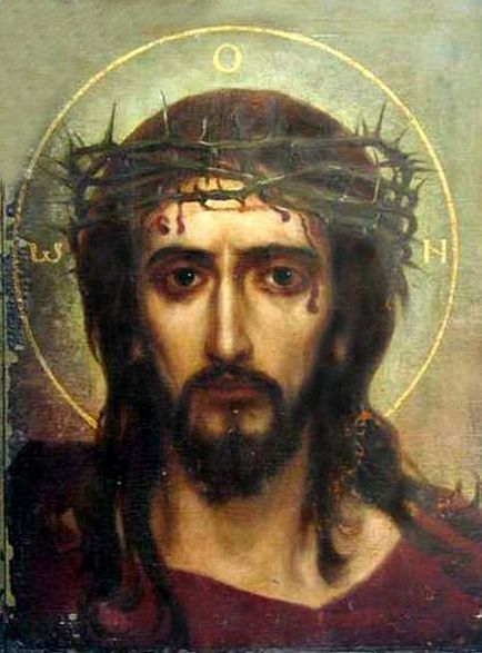 Töviskoszorús Krisztus ikon, Jézus Krisztus a Megváltó
