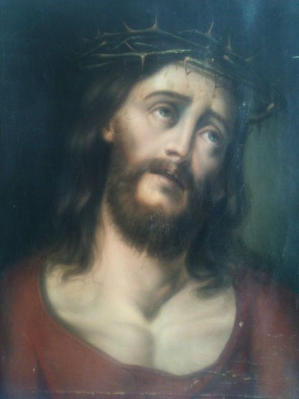 Krisztus töviskorona ikon, Jézus mentő (ikon) Töviskoszorús Krisztus ikon, Jézus Krisztus a Megváltó