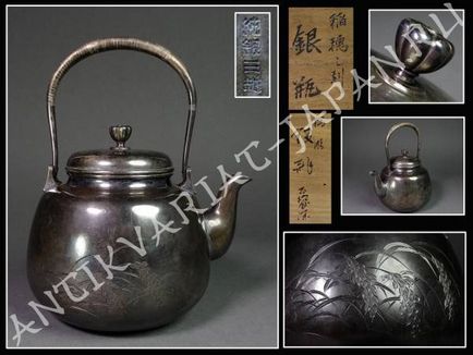 Japán ezüst ékszerek (japán régiségek) Japán ezüst ékszerek