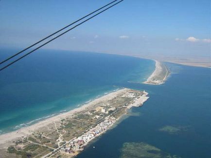 Spit sud, Donuzlav lac, fotografie, hartă, descriere pentru tine - Crimeea - călătorie pentru tine