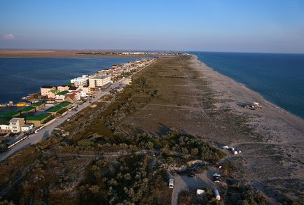 Spit sud, Donuzlav lac, fotografie, hartă, descriere pentru tine - Crimeea - călătorie pentru tine