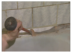Заміна або ремонт ванною що робити з настінного плиткою