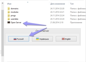 Înlocuirea serverului local cu denwer pe openserver