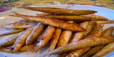 Fried herring pas cu pas reteta cu fotografie