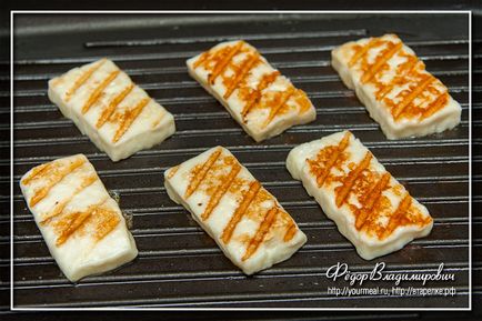 Fried brânză de chalumi, rețete de casă