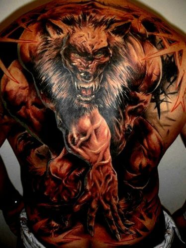 Jelentés tetoválás vérfarkas tetoválás művészete! Tattoo fotók, tetoválás Kiev