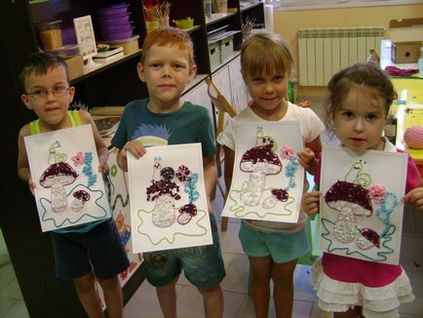 Аплікації в дитячий сад шаблони метеликів з кольорового паперу без клею і ножиць
