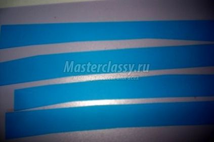 Аплікація з кольорового паперу «дракон»