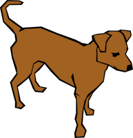 Асоціації до слова - собака - мережа словесних асоціацій