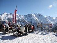 Orașul provinciei Kaprun din Austria