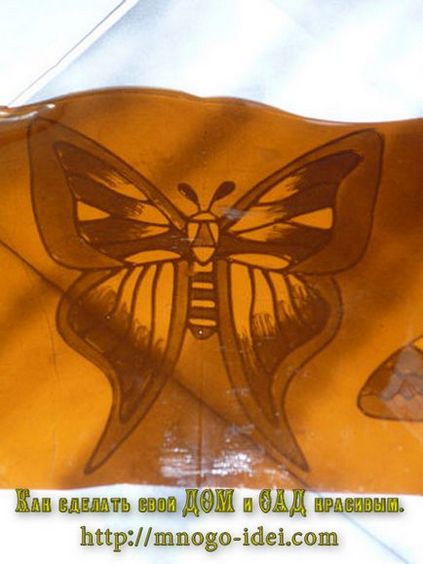 Метелики з пластикових пляшок - майстер класи та шаблони