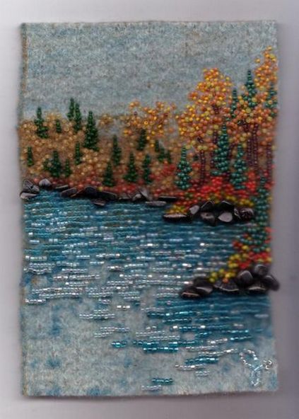 Bead painting малювання бісером