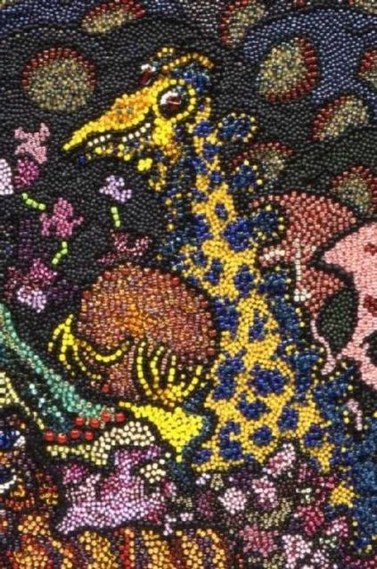 Bead painting малювання бісером