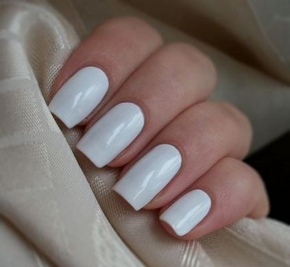 Білий манікюр на нігтях - символ чистоти і елегантності, фото - манікюр в домашніх умовах