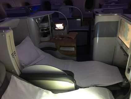 Clasa business emirates a380 salon foto și vârf