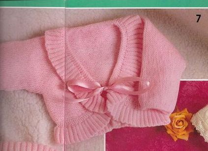 Bolero pentru copii - tricotat - țara-mamă