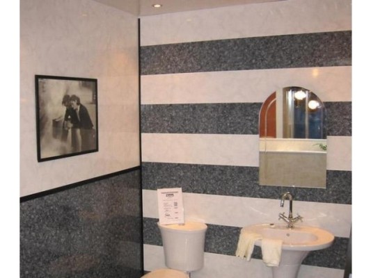 Hogyan díszítik a falakat a fürdőszobában PVC panel, MDF, mozaik, minta, dekoratív vakolat