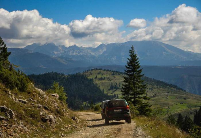 Montenegró Durmitor - nemzeti park