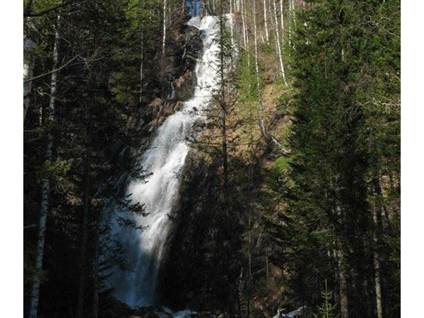 Chinzhelsky Falls (regiunea Krasnoyarsk) fotografii și recenzii